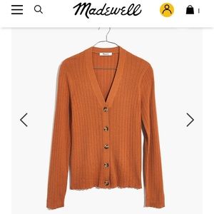 Madewell cardigan